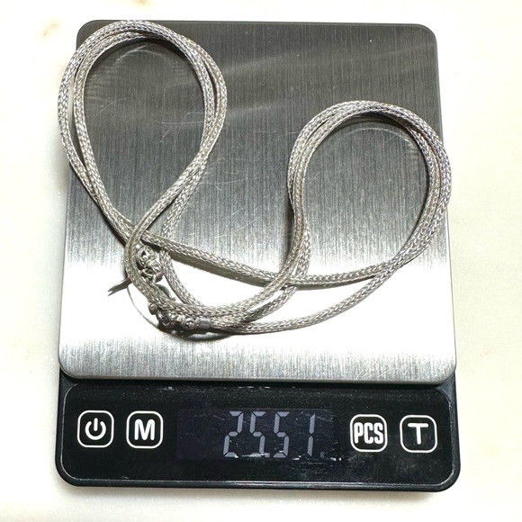 Robert Manse Bali Indonesia Sterling Silver Tulang Naga Chain Necklace 2.65mm - Picture 14 of 16